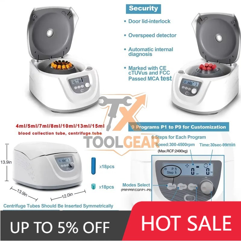 Medical Labs - 2026hotsale* IKEME Laboratoryjna Kliniczna Niskoobrotowa Centrifuga