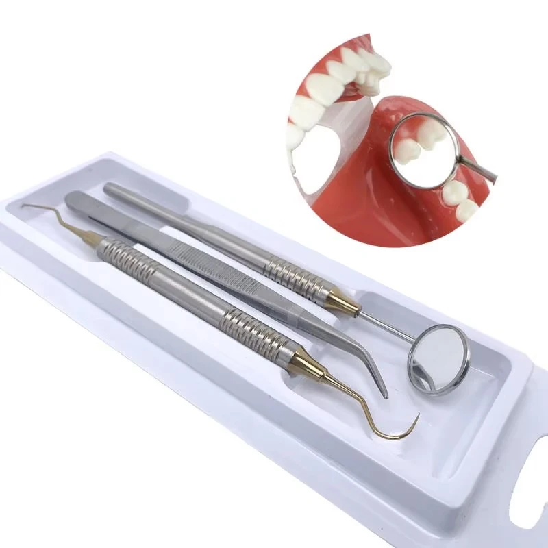 5-częściowy zestaw narzędzi de – Dental Mirror Probe recenzja i cena