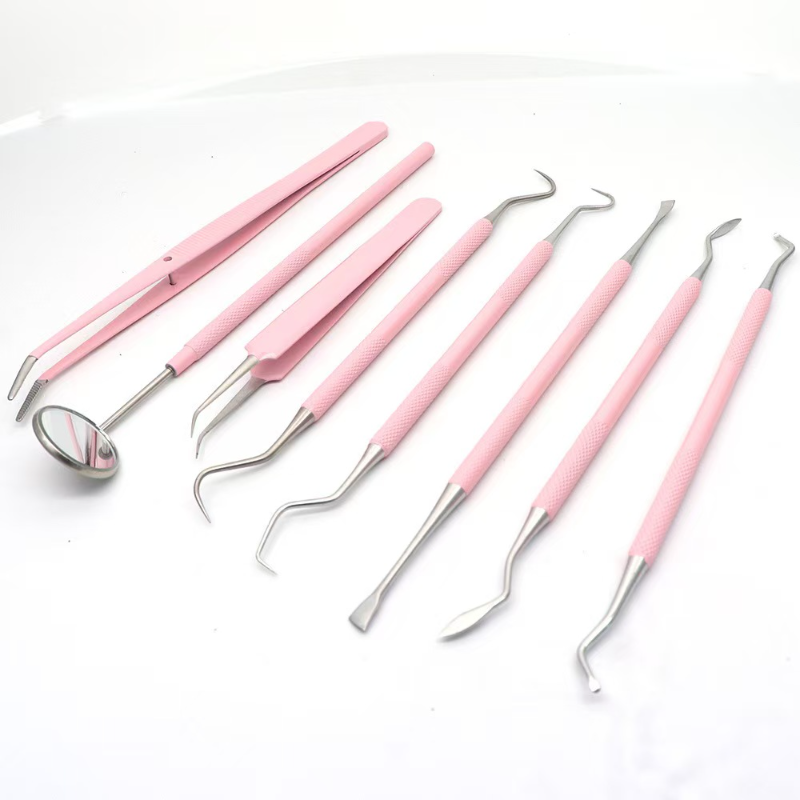 8 szt. Instrumentów dentystycz – Dental Mirror Probe recenzja i cena