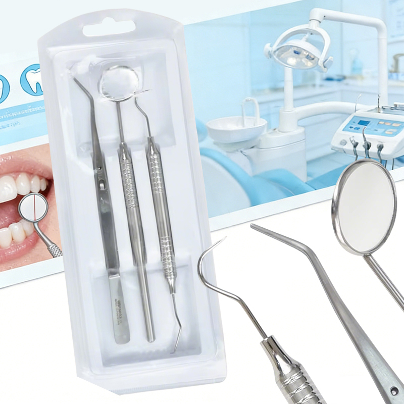 3-częściowy zestaw dentystyczn – Dental Mirror Probe recenzja i cena