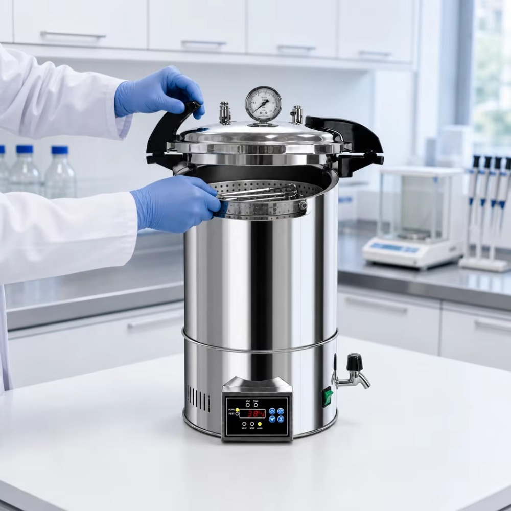 24L Cyfrowy Autoklaw Parowy St – Medical Labs recenzja i cena